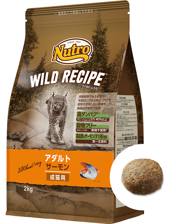 ニュートロワイルドレシピアダルトサーモン