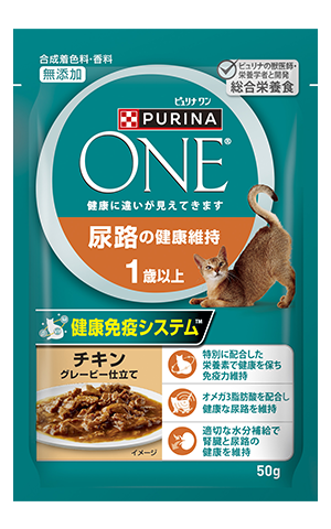 PURINA ONE キャット パウチ 尿路の健康維持 １歳以上 チキングレービー仕立て