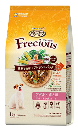 グラン・デリ Frecious（フレシャス）アダルト成犬用 チキン＆小魚入り